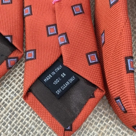 TailorByrd Men’s Silk Tie Made In Italy - Picture 4 of 6